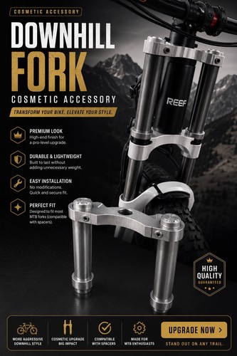 Downhill fork attachment - downhill,