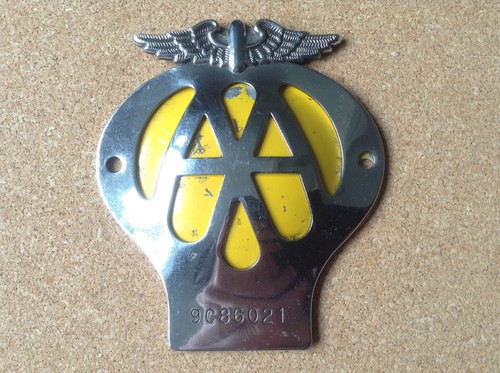 Vintage car badge - vintage,
