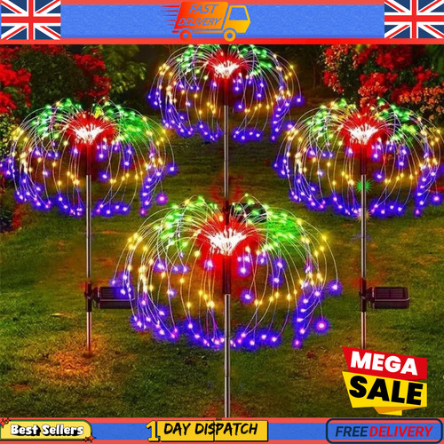 Led solar firework - led, garden