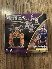 Heroscape Revna's Rebuke - Iron Lich and Necrotech Wraithriders PREMIUM PAINTED