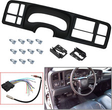 Double DIN Dash Kit W/Wiring