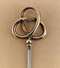 Very RARE 9ct Rose Gold Art