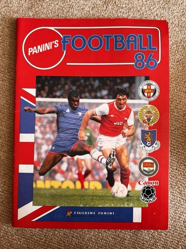 Football sticker album 1986 - football,