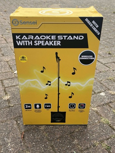 Sensei karaoke stand with - karaoke,