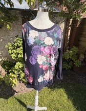 PHASE EIGHT Floral Silk-Front