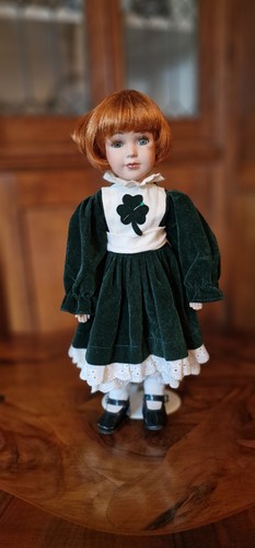 Stunning irish porcelain doll - irish,