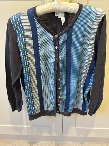 Brora blue turquoise silk and - brora,