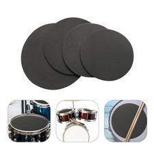 4 Pcs Drum Kit Silencer Pads