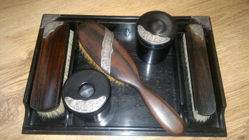 Vintage shaving grooming set - vintage,