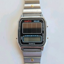 Rare SANYO DS502 Solar Watch