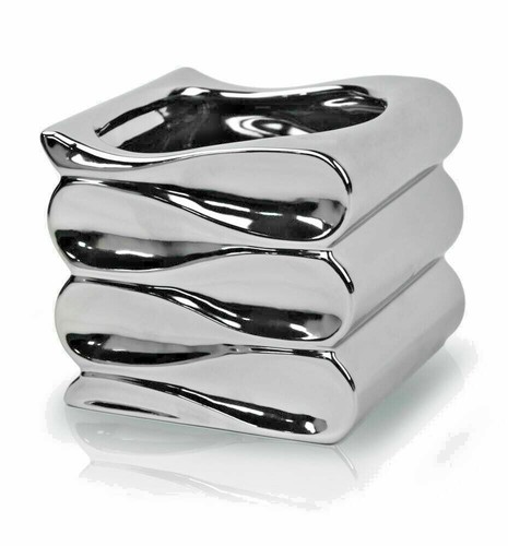 Flower pot planter silver - pot,