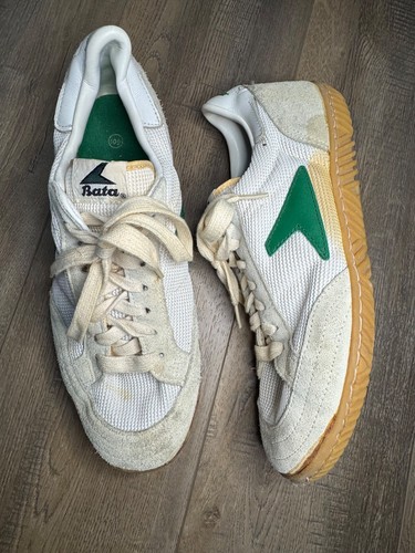 Vtg bata sneakers mesh suede - bata,