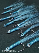 Saltwater 0 10cm flies - 1/0,