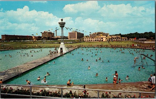 Old river park - river, pool