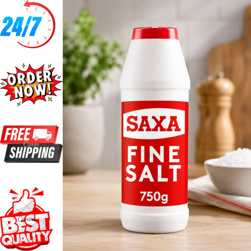 Saxa fine table salt - for,