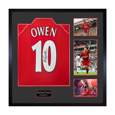 Michael Owen Signed Liverpool
