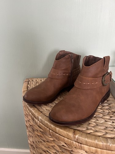 Faux leather ankle - ,