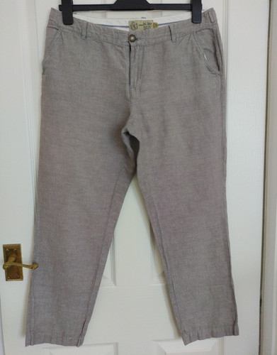 Fat face beige chambray linen - face,