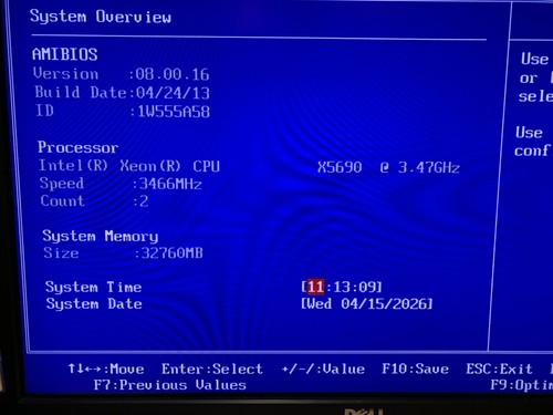 Evga motherboard 2x5690 - evga, sr-2