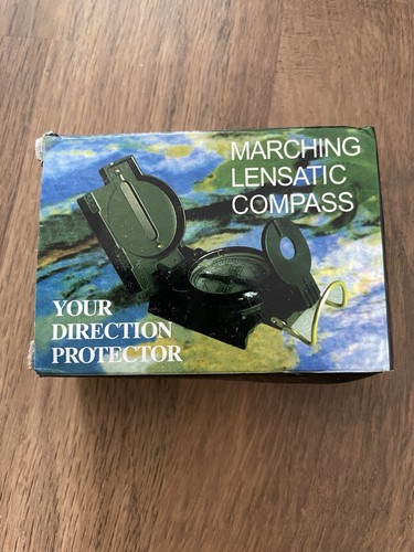 Marching lensatic compass - marching,