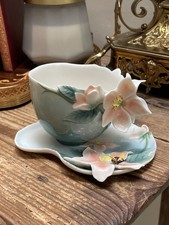 Franz Porcelain Bee Cup and
