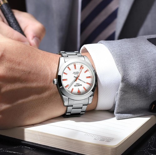 39mm nibosi luxury quartz - 39mm,
