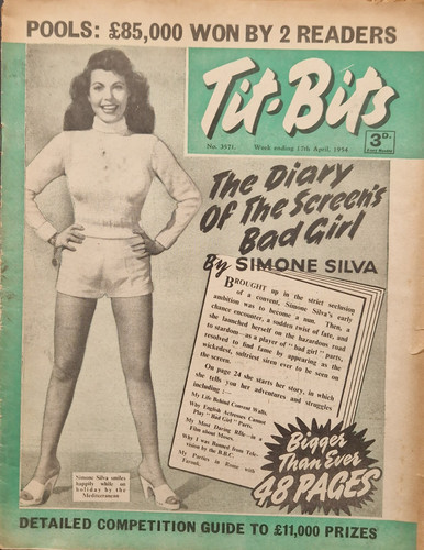 Titbits magazine april 1954 - titbits,