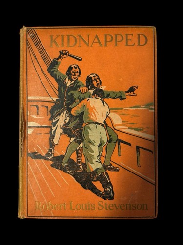 Vintage cloth book kidnapped - cloth,