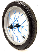 16" Bicycle Front Silver Wheel