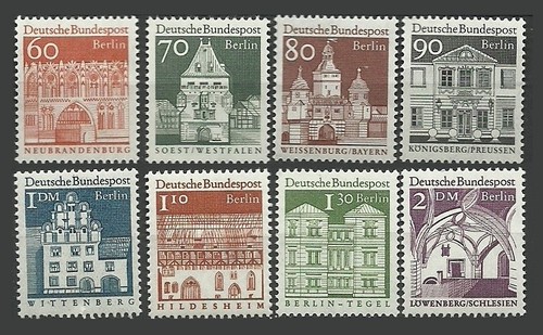 Germany berlin stamps 1966 - stamps,