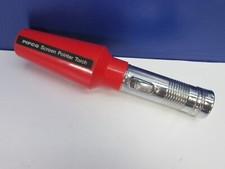 vintage PIFCO SCREEN POINTER TORCH working red 1960s