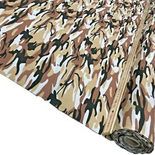 Camouflage Polycotton Fabric