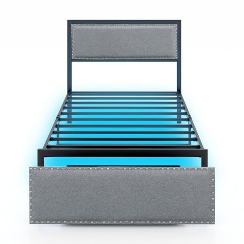 Twin size platform bed - twin, frame