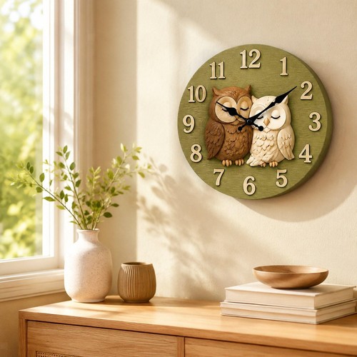 Animal wall clock - wall, inch