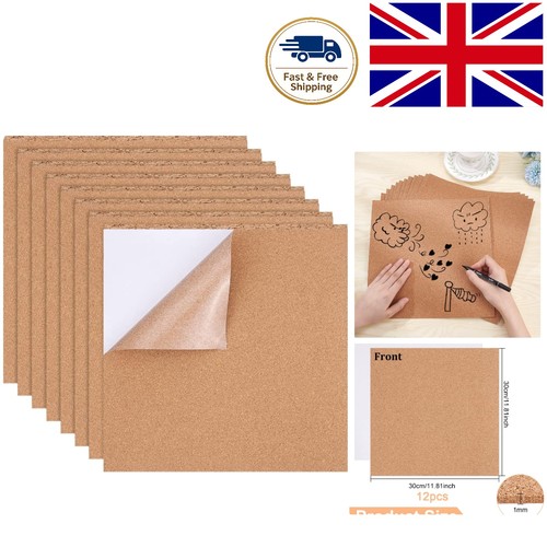12pack self adhesive cork - 12pack, self-adhesive