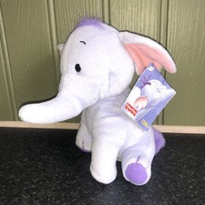 LUMPY Heffalump ELEPHANT WINNIE THE POOH Soft Plush Toy DISNEY Fisher Price