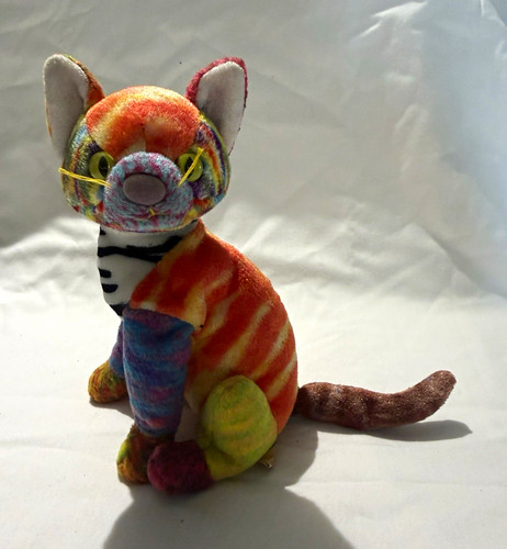 Kaleidoscope cat plush - plush, soft