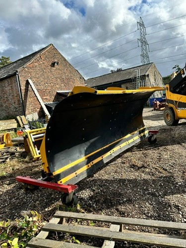 1no used snow plough blade - 1no,