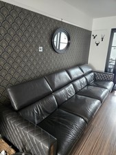 Grey Leather Designer