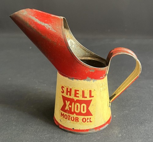 Shell x100 motor oil - shell, pourer