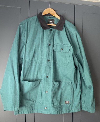 Vans drill chore coat teal - drill,