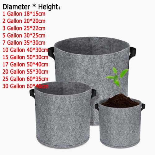 Gallon fabric grow pot - 1-30,