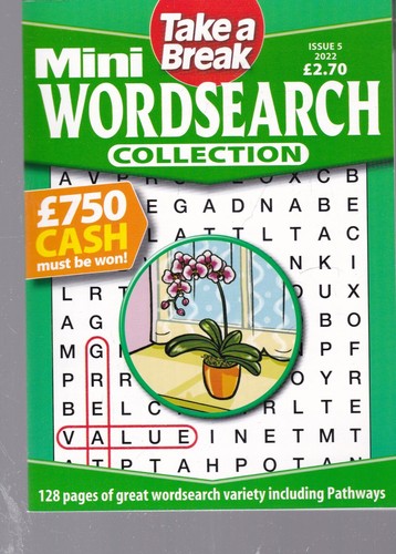 Wordsearch puzzle book - puzzle, take