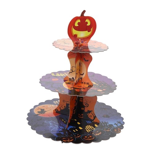 Halloween cardboard tier - halloween,