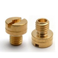 Motorcycle Brass Main Jet Mikuni Carburettors Round Slot Head Type Various Sizes