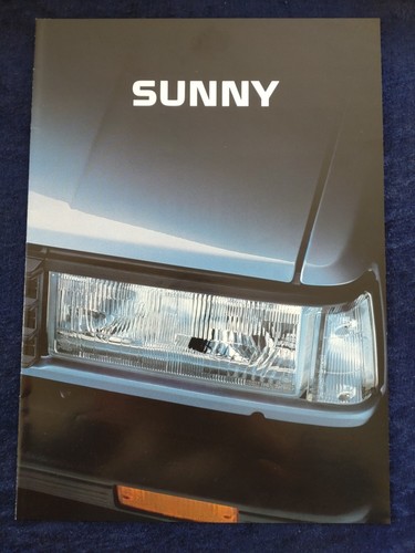 Nissan sunny brochure - sunny, 02.1985