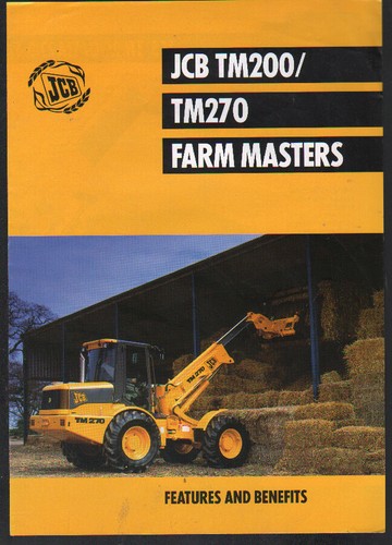 Jcb tm200 and tm270 - jcb,