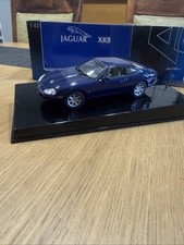 SUPER RARE!!!   1/43 AUTOart 53631 Jaguar XK8 Coupe (blue)