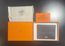 Hermes Card Holder - Black -