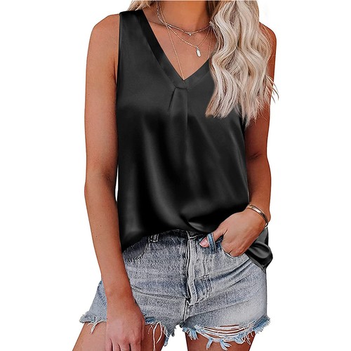Ladies summer sleeveless silk - summer,